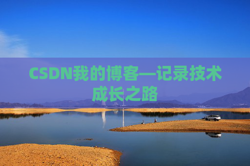 CSDN我的博客—记录技术成长之路